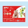 Apli Gomma Crepla Azzurro 5 fogli 60cmx40cm