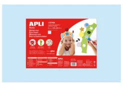 Apli Gomma Crepla Azzurro 5 fogli 60cmx40cm