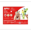 Apli Gomma Crepla Bianco 5 fogli 60cmx40cm