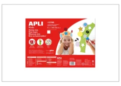 Apli Gomma Crepla Bianco 5 fogli 60cmx40cm