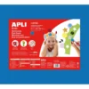 Apli Gomma Crepla Blu 5 fogli 60cmx40cm