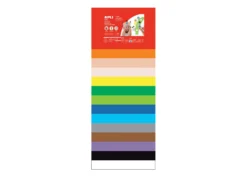 Apli Gomma Crepla Colori Assortiti 10 fogli 60cmx40cm