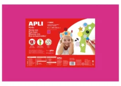 Apli Gomma Crepla Fucsia 5 fogli 60cmx40cm