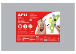 Apli Gomma Crepla Grigio 5 fogli 60cmx40cm