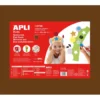 Apli Gomma Crepla Marrone 5 fogli 60cmx40cm