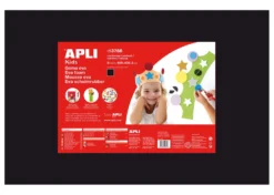 Apli Gomma Crepla Nero 5 fogli 60cmx40cm