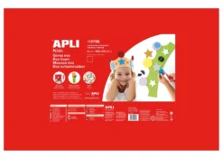 Apli Gomma Crepla Rossa 5 fogli 60cmx40cm