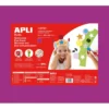 Apli Gomma Crepla Viola 5 fogli 60cmx40cm