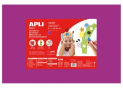 Apli Gomma Crepla Viola 5 fogli 60cmx40cm