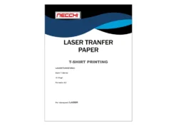 Carta Transfer Stampabile Formato A3 per stampanti Laser – Tessuti Scuri – 10 fogli