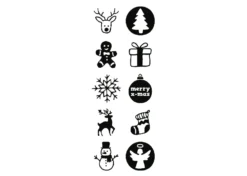 Colop E-Mark Little Nio Set Timbri tema Natale