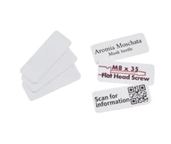 COLOP e-mark Targa adesiva in plastica 45x18mm