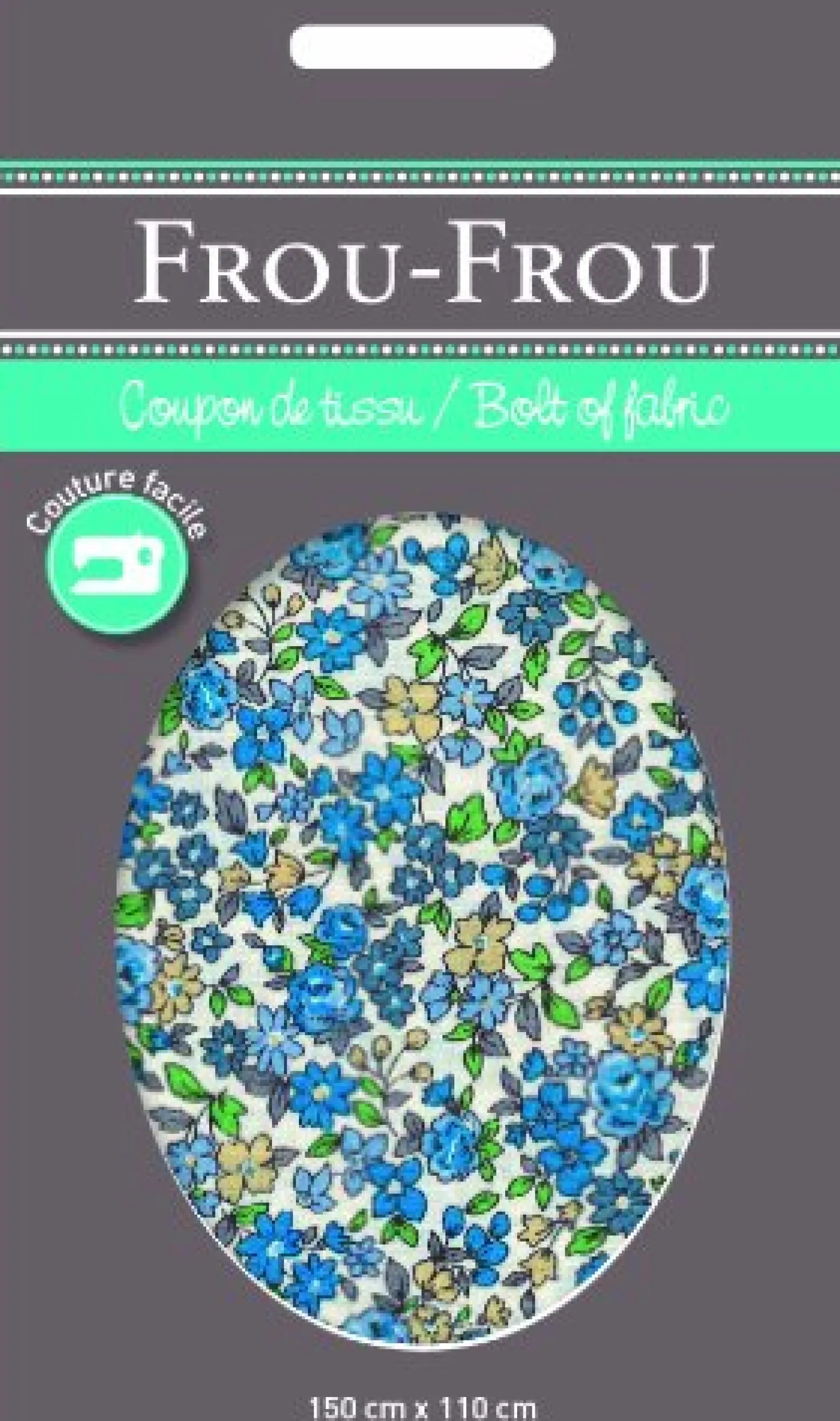 Coupon in cotone150X110cm Fiorito