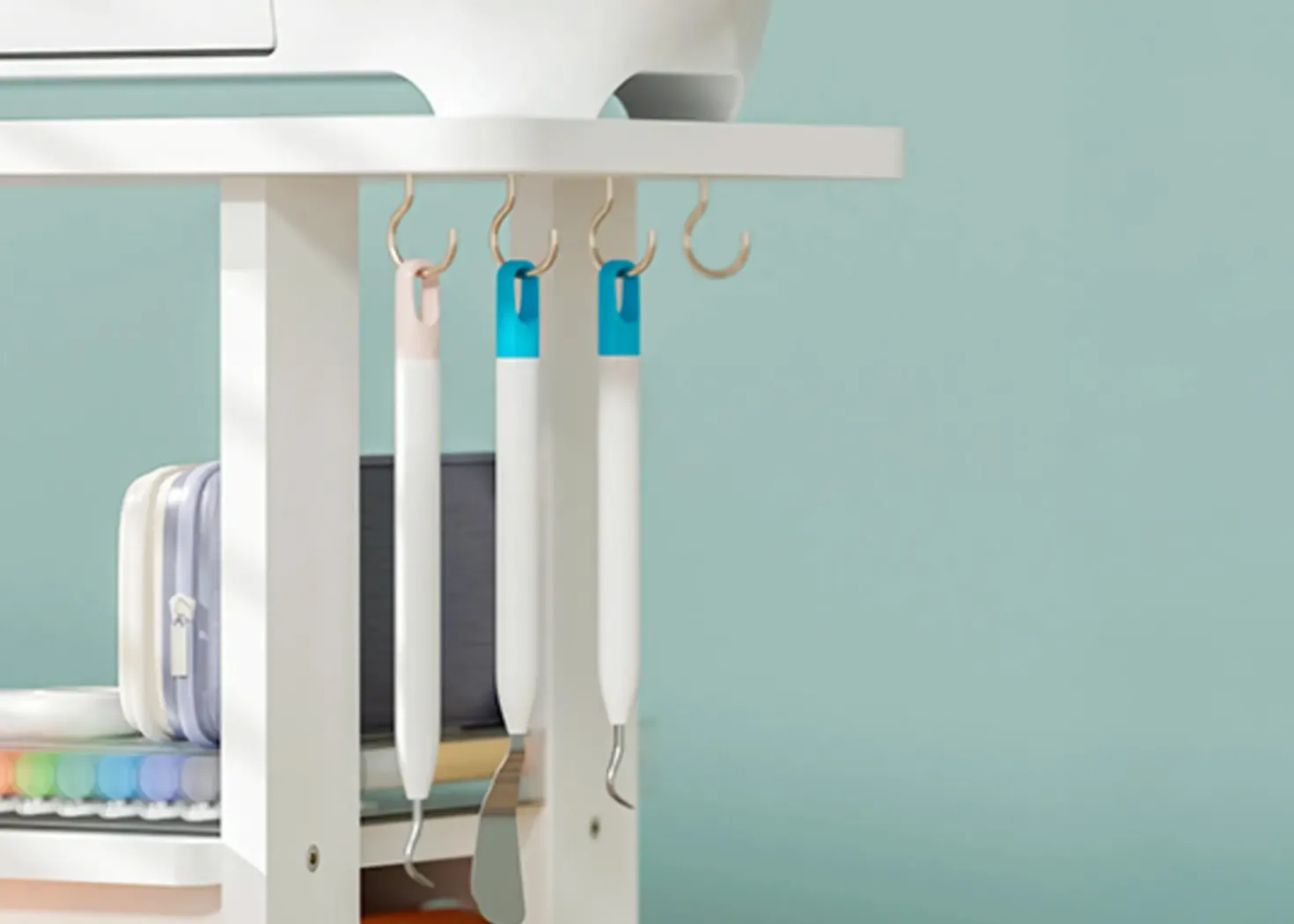 Crafit BeeGrid R30 Mobile Organizzatore Craft con Ruote
