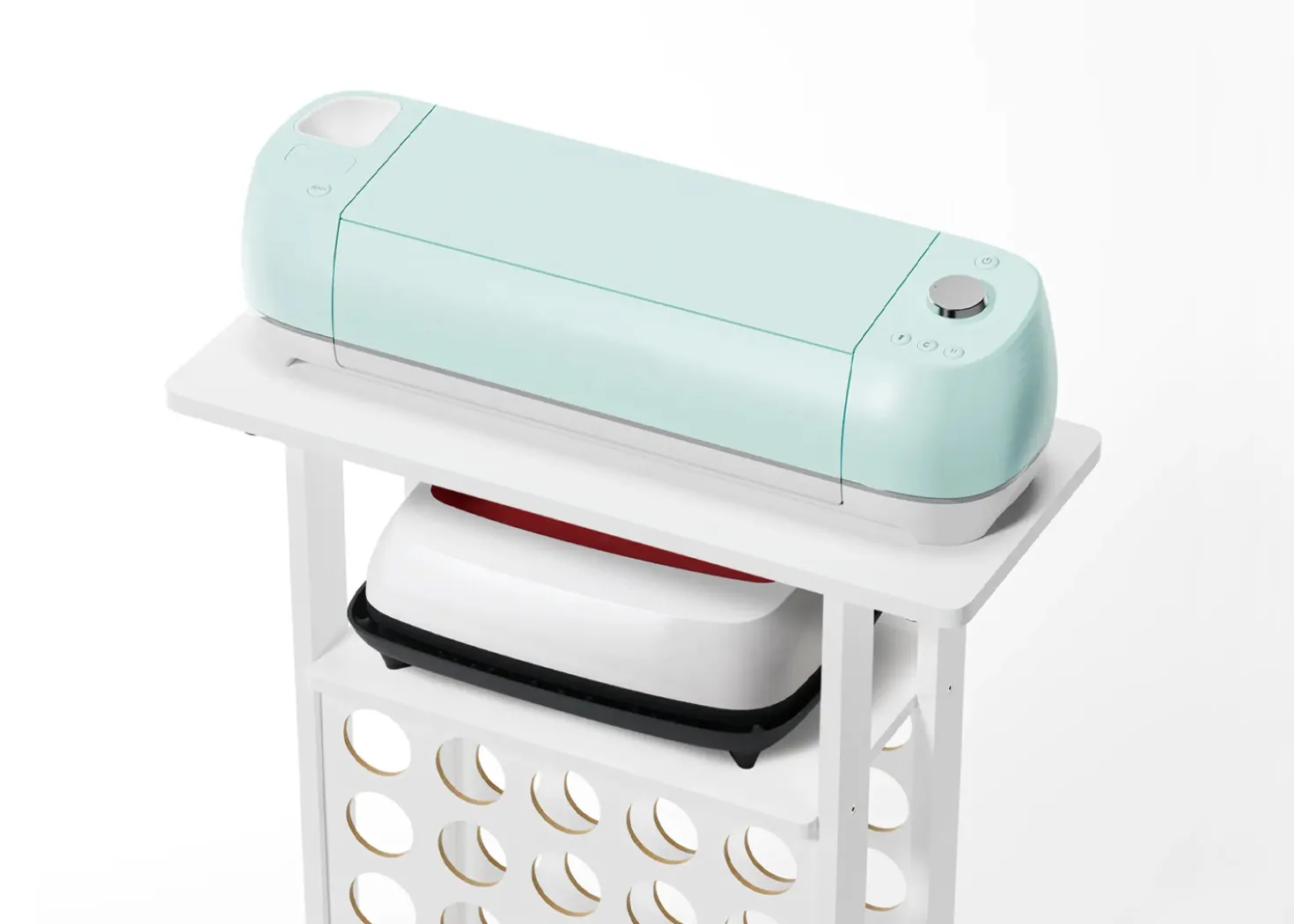 Crafit BeeGrid R30 Mobile Organizzatore Craft con Ruote