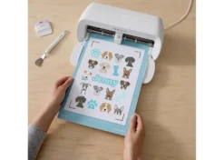 Cricut Adesivi Impermeabili e Stampabili formato A4 Trasparente Olografico 5 fogli