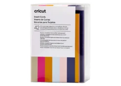 Cricut Biglietti Inserto 42 Pezzi Collezione Sensei R10 8,9×12,4cm