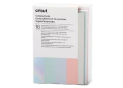 Cricut Biglietti Inserto 18 Pezzi Collezione Pastel R10 8,9×12,4cm
