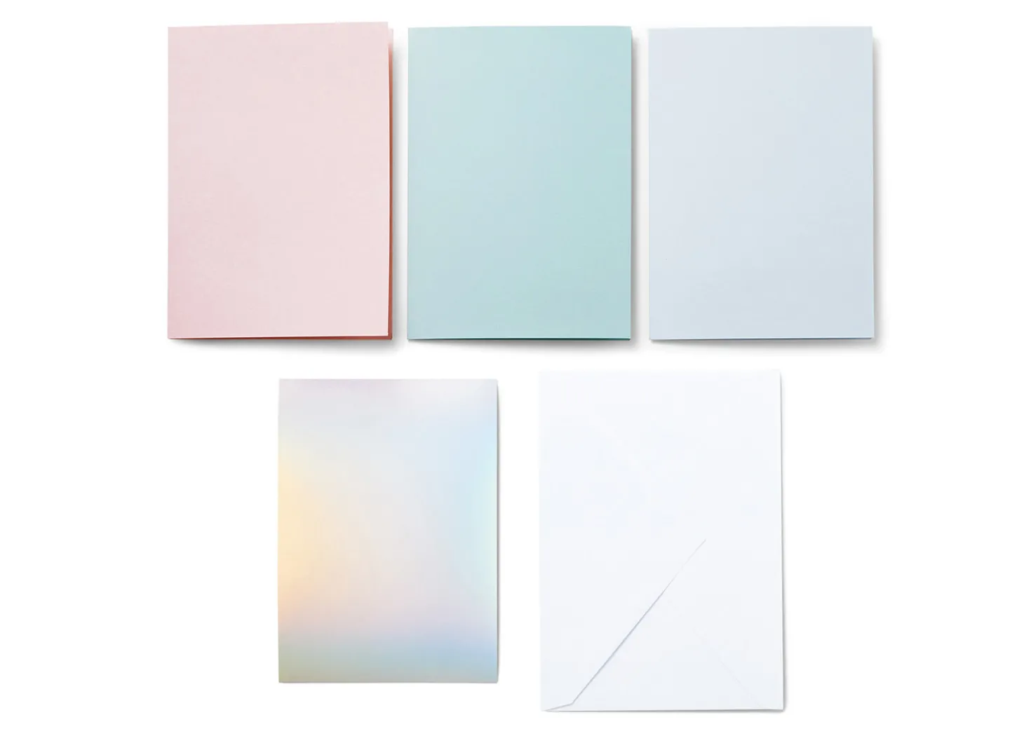 Cricut Biglietti Inserto 18 Pezzi Collezione Pastel R10 8,9×12,4cm