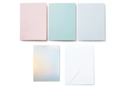 Cricut Biglietti Inserto 12 Pezzi Collezione Pastel R40 12,1X16,8CM