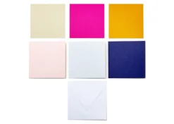 Cricut Biglietti Inserto 35 Pezzi Collezione Sensei S40 12,1×12,1cm