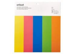 Cricut Carta Adesiva 10 fogli Fiocco Scintillante
