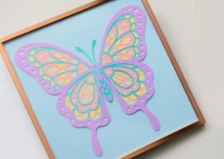 Cricut Carta Adesiva 10 fogli Fiocco Scintillante