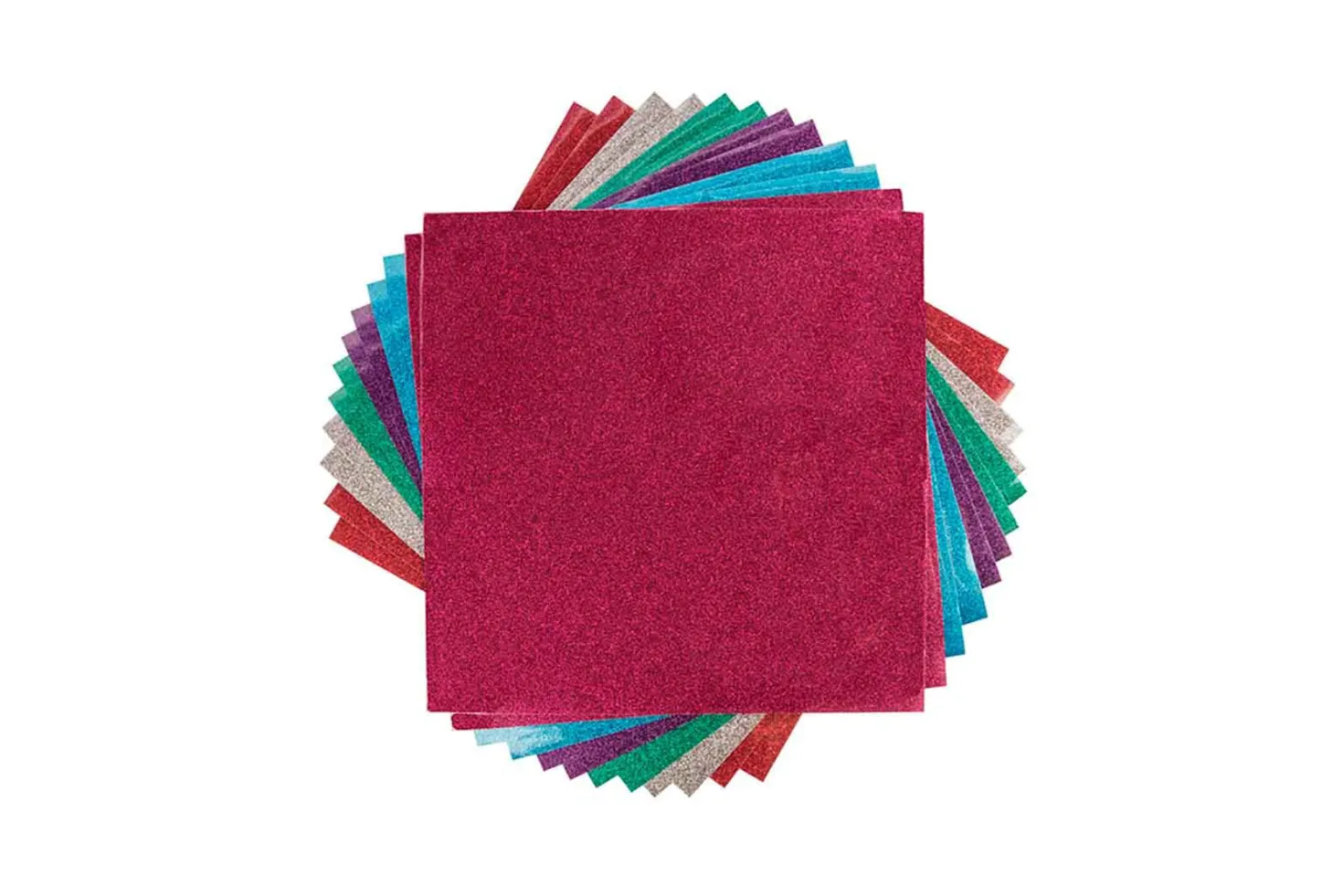 Cricut Confezione Glitter Iron-On Bejeweled 12 Fogli 30,5cmx30,5cm