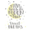 Cricut Iron On Design “Love You To The Moon”