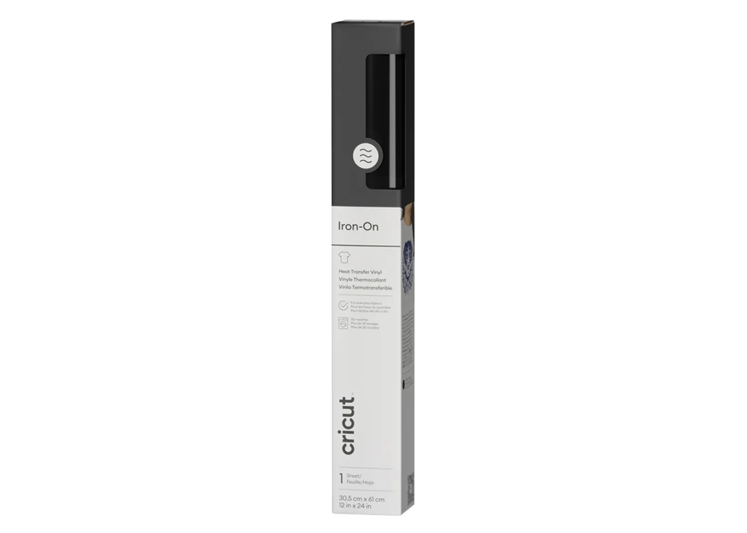 Cricut Iron-On Everyday Nero 30,5cmx61cm