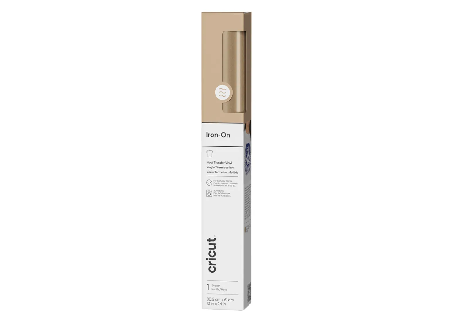 Cricut Iron-On Everyday Oro 30,5cmx61cm