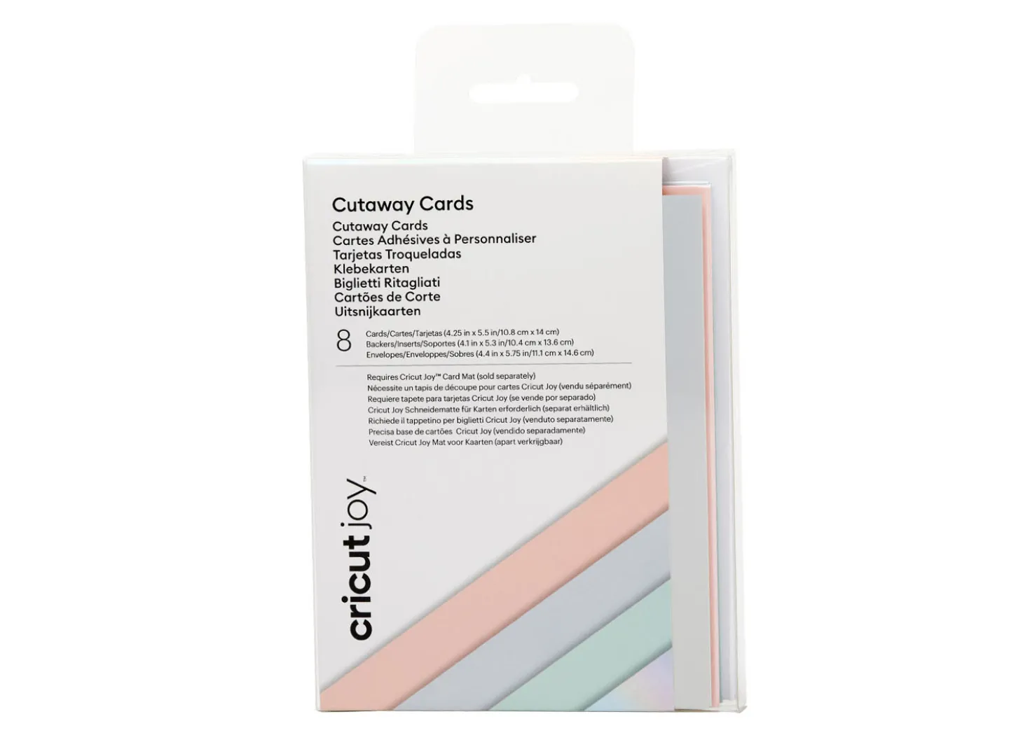 Cricut Joy Biglietti Cut Away Sampler Pastello