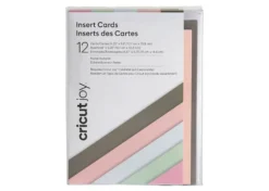 Cricut Joy Biglietti inserto 12 pezzi Pastello 10,7cmx13,9cm