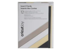 Cricut Joy Biglietti inserto 12 pezzi Neutri 10,7cmx13,9cm