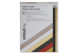 Cricut Joy Biglietti Inserto 10 Pezzi Glitz e Glam 10,7cmx13,9cm