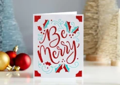 Cricut Joy Biglietti Inserto 10 Pezzi Glitz e Glam 10,7cmx13,9cm