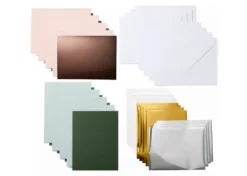Cricut Joy Biglietti Inserto e lamine 8 Pezzi Collezione Forest Grove Sampler 11,4cmx15,9cm