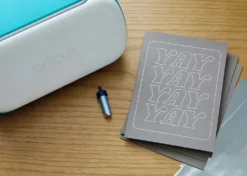 Cricut Joy Biglietti Inserto e Lamine Collezione Sensei 10 Pezzi 11,4cmx15,9cm