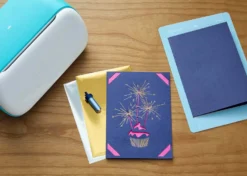 Cricut Joy Biglietti Inserto e Lamine Collezione Sensei 10 Pezzi 11,4cmx15,9cm