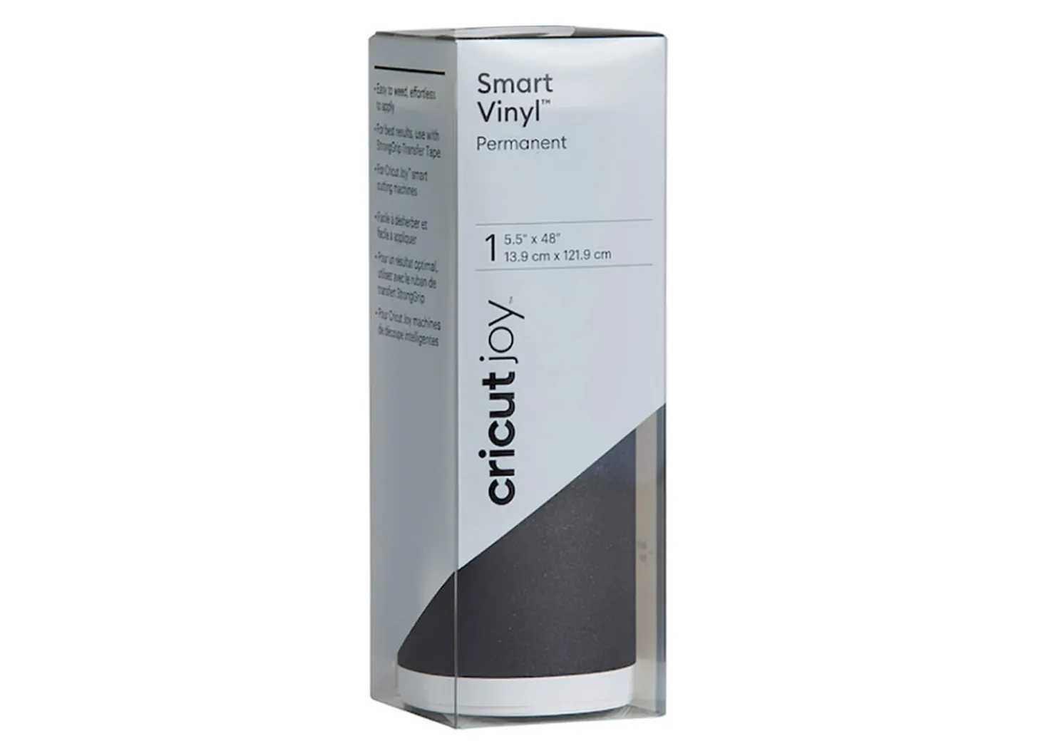 Cricut Joy Vinile Smart Nero Permanente Brillante 13,9cmx1,22m