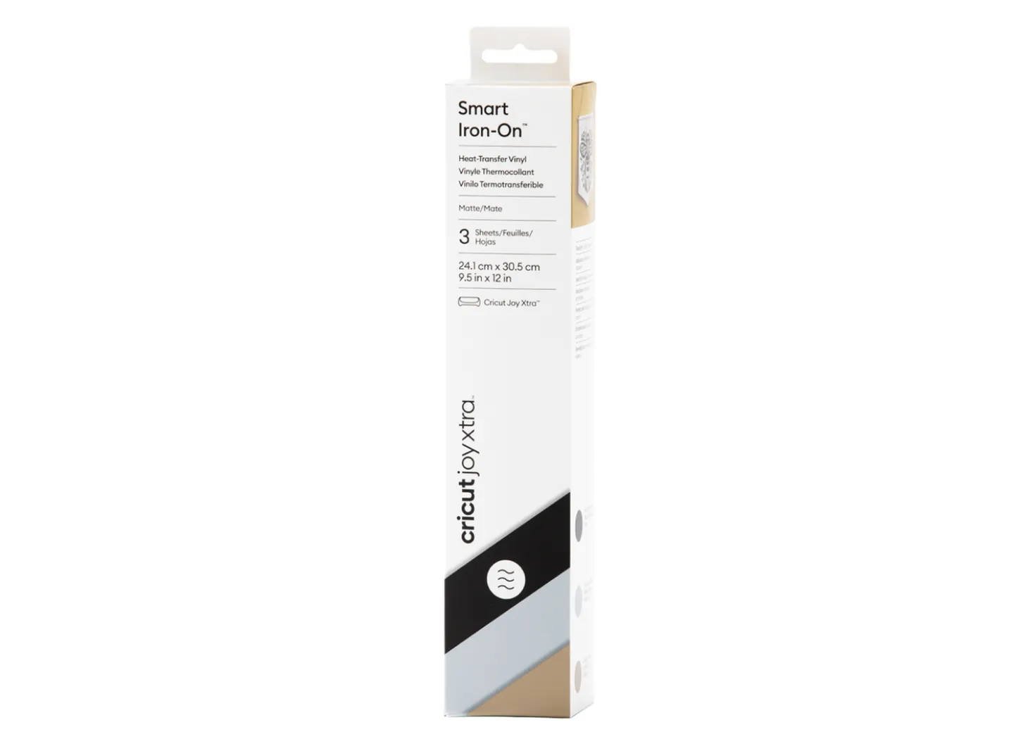 Cricut Joy Xtra Smart Iron-On Collezione Classics Sampler 3 fogli 24,1cmx30,5cm