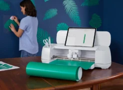 Cricut Smart Vinyl Vinile Permanente Turchese 33cmx91cm