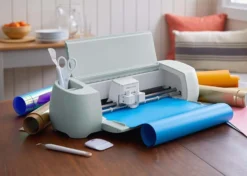 Cricut Smart Vinyl Vinile Permanente Azzurro Oceano 33cmx3,66m