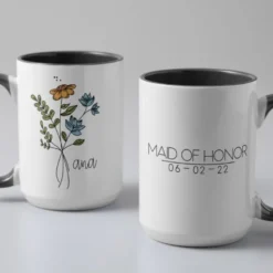 Cricut Tazza Personalizzabile 425ml Ocean Bianco-Celeste