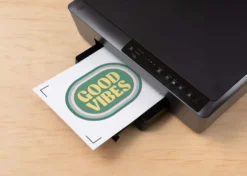 Cricut Termovinile Stampabile per Tessuti Chiari formato A4 5 fogli