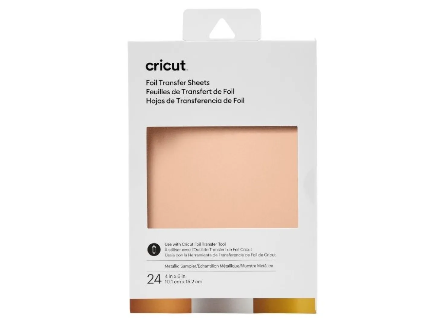 Cricut Transfer Foil 24 Fogli di Lamina “Metallic”
