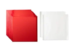 Cricut Transfer Foil 8 Fogli di Lamina Rosso