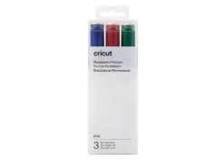 Cricut Venture Pennarelli Indelebili Rosso/Blu/Verde 2,5 mm