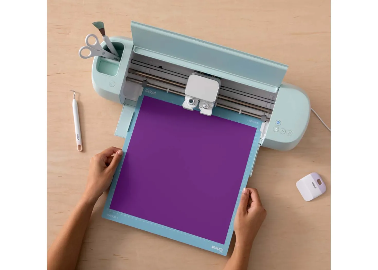 Cricut Vinile Permanente Cambia Colore a Caldo Viola-Turchese 30,5cmx61cm