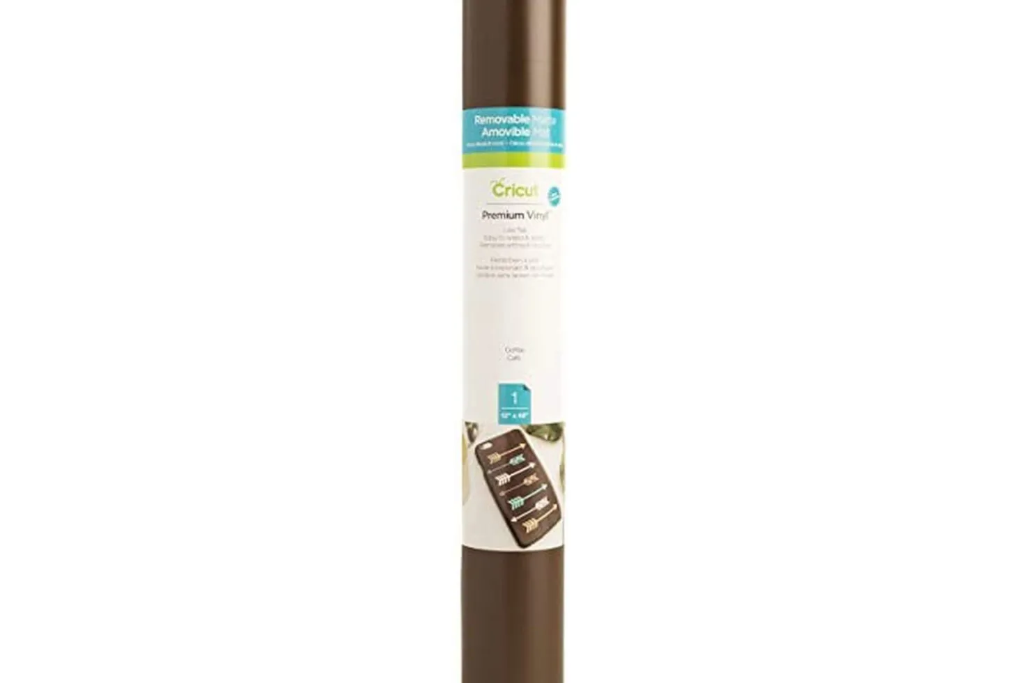 Cricut Vinile Premium Removibile Caffé 30,5cmx1,22m